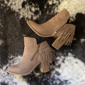 COPY - Fringe Ankle Bootie